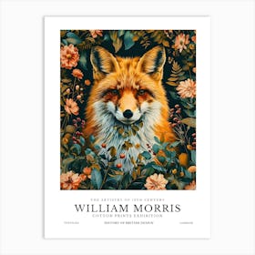 William Morris Exhibition Animals Series 11 Art Print