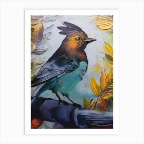 Bird On A Branch 5 Art Print