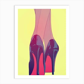 High Heels Art Print