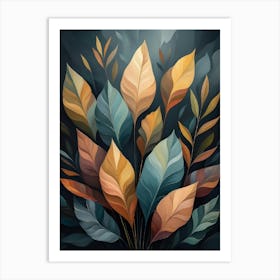 Autumn Leaves 88 Art Print