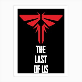 Last Of Us Logo 1 Art Print