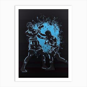 Boxing Fighters Art Print