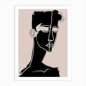 Portrait Of A Man 75 Art Print