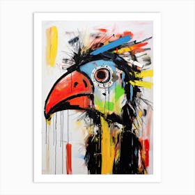 Toucan, Basquiat Style Art Print