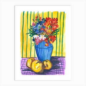 Lemon Bouquet Art Print