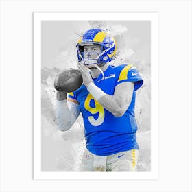 Matthew Stafford Los Angeles Rams Art Print