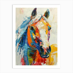 Horse Painting 1 Art Print