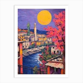 Verona Italy 1 Fauvist Painting Art Print