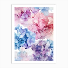 Hydrangeas 4 Art Print