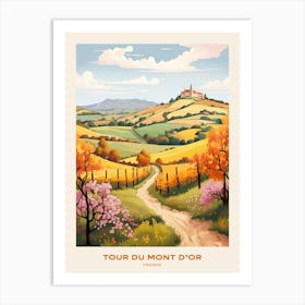 Tour Du Mont D Or France 1 Hike Poster Art Print