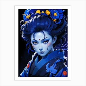 Japan Geisha Visual 36 Art Print