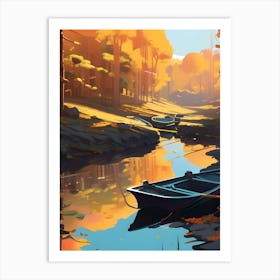 I Love Autumn Art Print