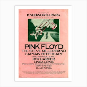 Roy Harper Knebworth 5th July 1975 Poster Art Print