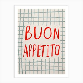 Buon Appetito Art Print