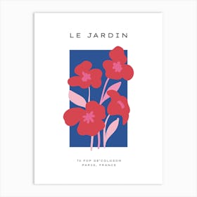 Le Jardin Art Print