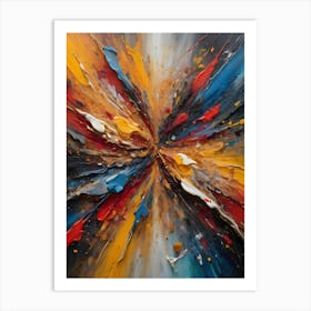 Abstract Painting~Escape Clause ~Reimagined 1 Art Print