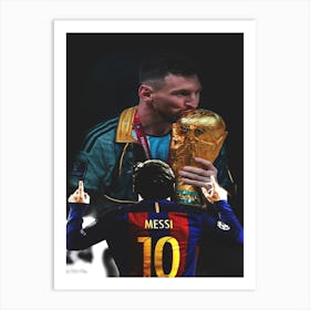 Messi 2 Art Print