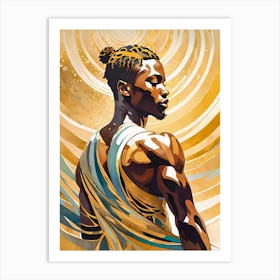 Male Painting  Art Print