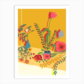 Floral Composition Art Print