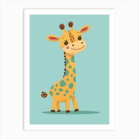 Cute Giraffe 4 Art Print