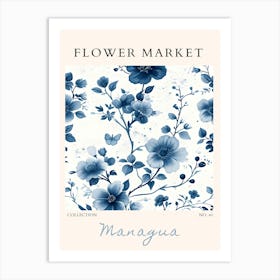 Flower Market art 8 Art Print