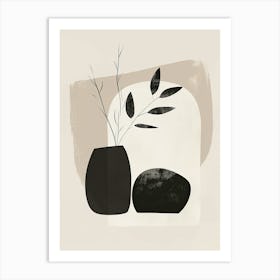 Kiruna Stone Park Bauhaus Minimalist Art Print