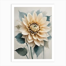 Dahlia 1 Art Print