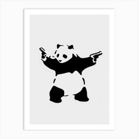 Banksy Panda Art Print