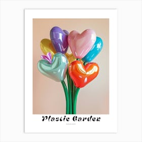 Dreamy Inflatable Flowers Poster Bleeding Heart 3 Art Print