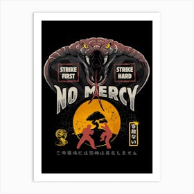 No Mercy Art Print