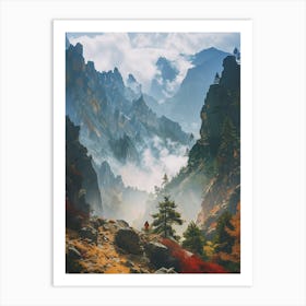 Mountain Landscape Art Print