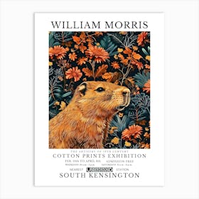 William Morris Exhibition Animals Series 26 Art Print