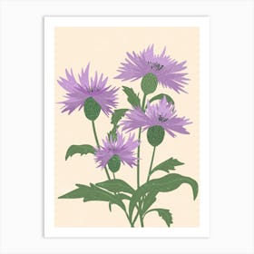 Thistle 1 Art Print