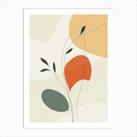 Abstract Flower Ii Canvas Print Art Print