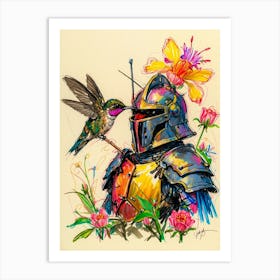 Star Wars Hummingbird Art Print