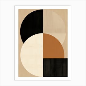 Beige Bauhaus Iserlohn Insight Art Print