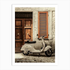 Vespa 3 Art Print