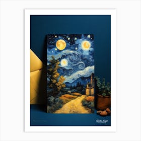 Starry Night Art Print