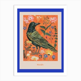 Spring Birds Poster Raven 5 Art Print