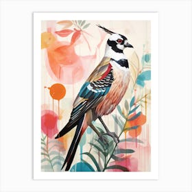 Bird Painting Collage Osprey 3 Art Print