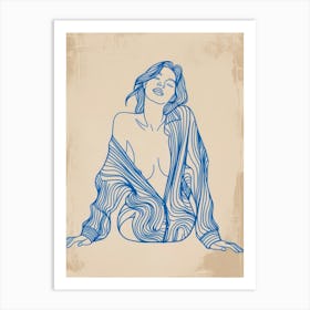 Sexy Woman Art Print