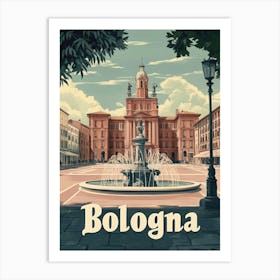 Aihrgdesign A Classic 1960s Travel Poster For Bologna Showcas 75eb0616 3ee1 401c 9804 Eb15b9fc0207 2 Art Print