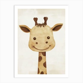 Giraffe 65 Art Print