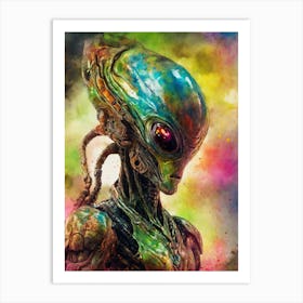 Alien 10 Art Print