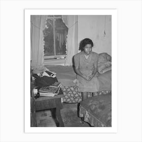 Bedroom Of Girl, Chicago, Illinois By Russell Lee Art Print