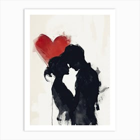 Love At First Valentine's Day 1 Art Print