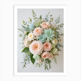 Bouquet Of Flowers 9 Art Print