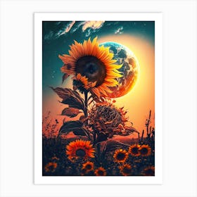 Sunflowers Art Print