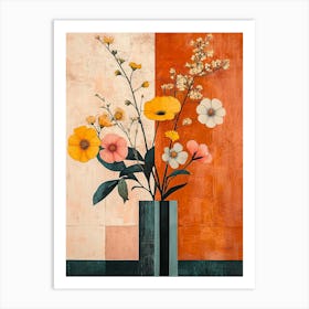 Flowers In A Vase 114 Art Print