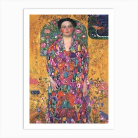 Portrait Of Eugenia Primavesi, Gustav Klimt Art Print